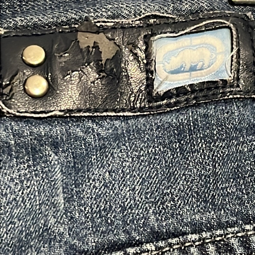 Ecko Unlimited Men's Vintage Denim shorts - Size 30 - Blue - Picture 8 of 10